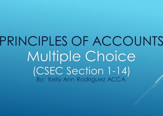 P.O.A Multiple Choice Kit  – EBOOK By KellyAnn Rodriguez ACCA,