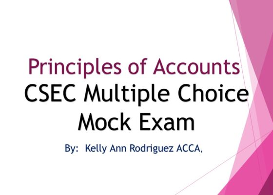 POA MULTIPLE CHOICE MOCK EXAM 2025