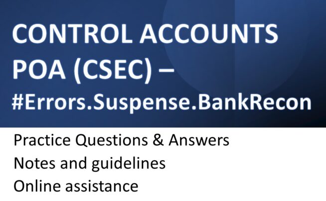 Control Accounts – CSEC Focus POA